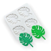 Molde Silicona Hojas Balazo x 4 Mini